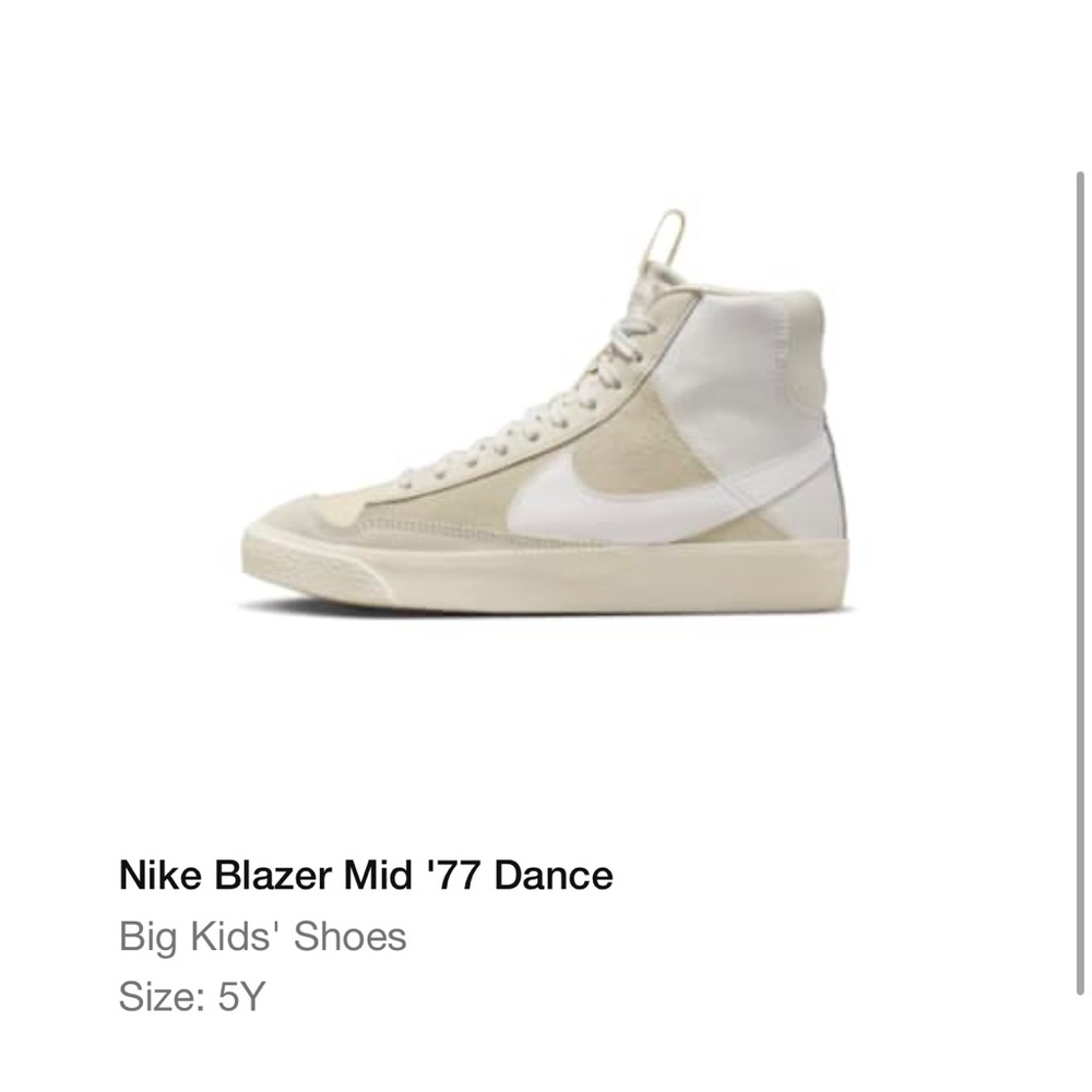 Nike Blazer Mid '77 Dance Beige White Sneakers